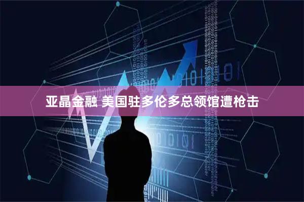 亚晶金融 美国驻多伦多总领馆遭枪击