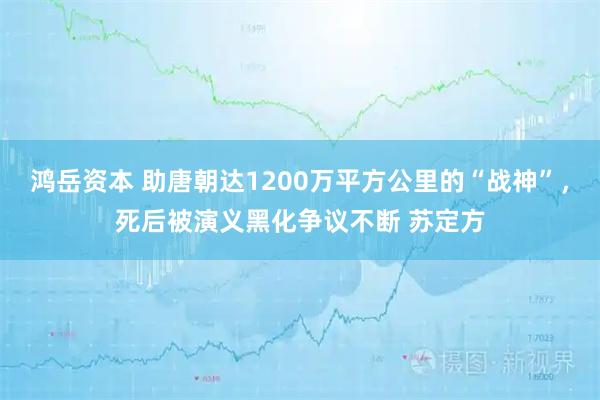 鸿岳资本 助唐朝达1200万平方公里的“战神”，死后被演义黑化争议不断 苏定方