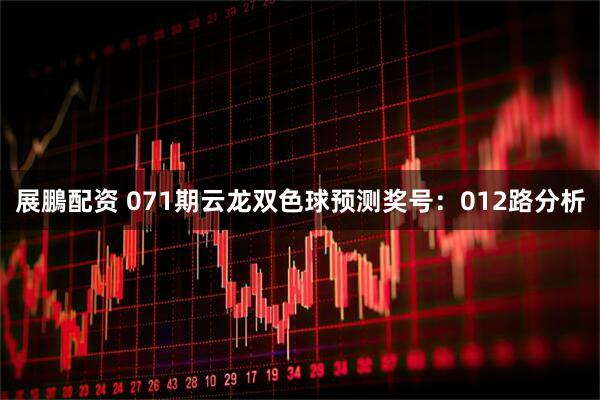 展鵬配资 071期云龙双色球预测奖号：012路分析