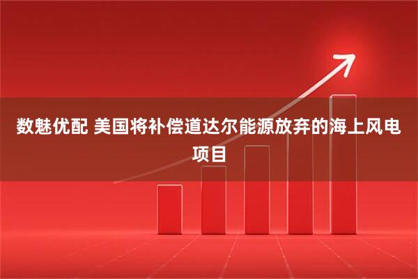 数魅优配 美国将补偿道达尔能源放弃的海上风电项目