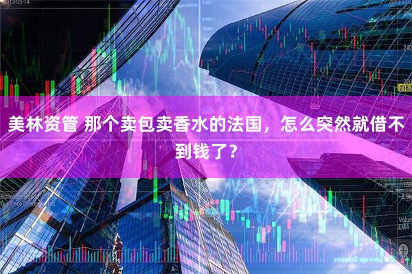 美林资管 那个卖包卖香水的法国，怎么突然就借不到钱了？