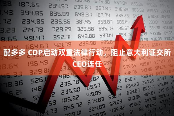 配多多 CDP启动双重法律行动，阻止意大利证交所CEO连任