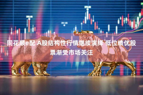 同花顺e配 A股结构性行情继续演绎 低位绩优股票渐受市场关注